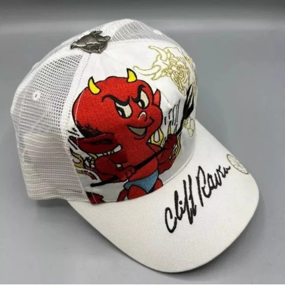 Don Ed Hardy Vintage adjustable Snap Back Trucker Hat
